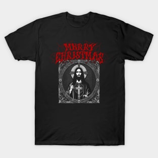 Black Metal Jesus - Christmas T-Shirt